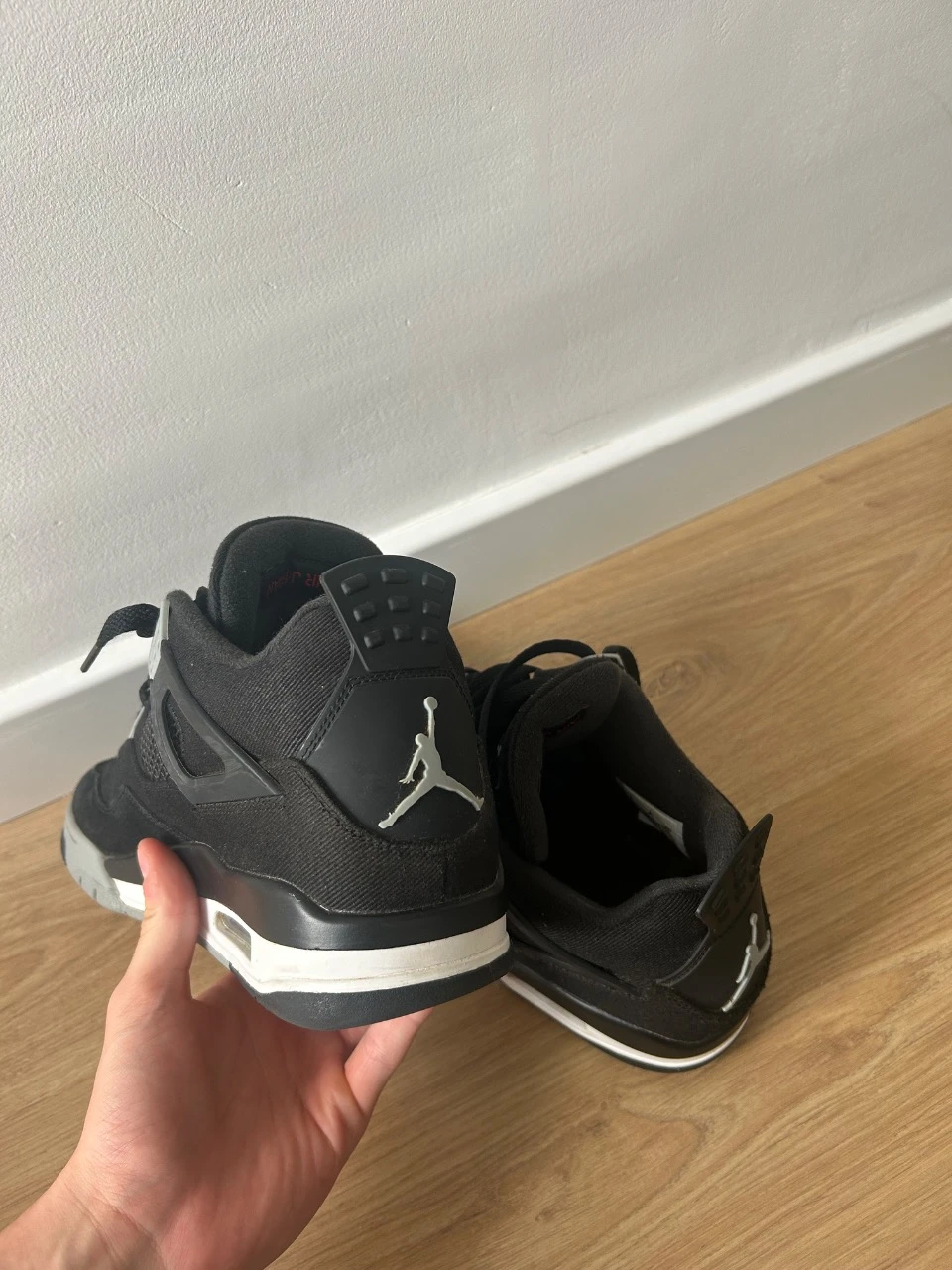 Nike Air Jordan 4 Retro "Tela Preta"} – photo 3